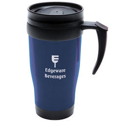 COSMOPOLITAN TRAVEL MUG   BL - Blue, RD - Red, WH - white