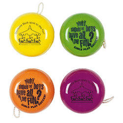 Standard Assorted Fluro Yo Yo's