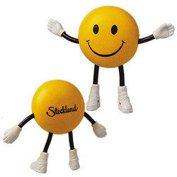 Anti Stress Smile Guy With Bendy Arms and Legs
