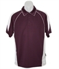 Burgundy-White