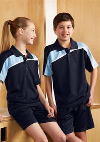 'Biz Collection' Kids Velocity Polo