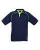 Navy-Fluoro Lime