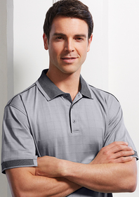'Biz Collection' Mens Noosa Self Check Polo