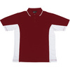 Burgundy-White
