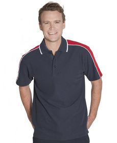 'JB' Panel Sleeve Polo
