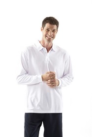 'JB' Podium Long Sleeve Poly Polo Kids