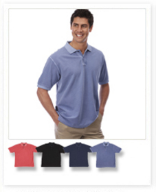 'JB' Mens Cotton Pigment Polo