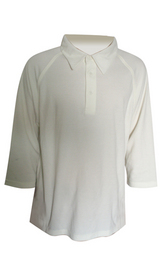 'Winning Spirit' Mens ¾ Sleeve Cricket Polo