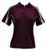 Maroon-White