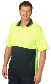 'Winning Spirit' High Visibility Cool Dry Micro Mesh S/S Safety Polo