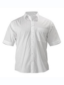 'Bisley Workwear' Mens Short Sleeve Poplin Business Shirt