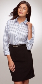 'City Collection' Ladies ETI Executive Stripe Shirt