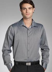 'Corporate Reflection' Mens Duchess Long Sleeve Tailored Shirt