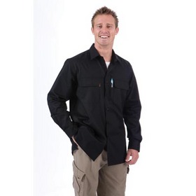 'DNC' 3 Way Cool Breeze Long Sleeve Cotton Shirt