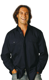 'Winning Spirit' Men's Cool-Breeze L/S Work Shirt