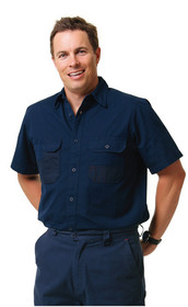 'Winning Spirit' - Dura Wear Short Sleeve work Shirt