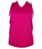 Hot Pink-White