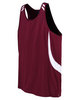 Maroon-White