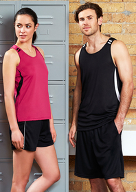 'Biz Collection' Mens Flash Singlet