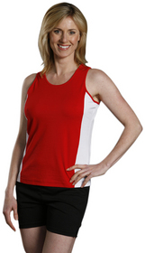 'Winning Spirit' Ladies Trainers Contrast Singlet