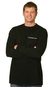 'Winning Spirit' Mens London Cotton Crew Neck Long Sleeve Tee