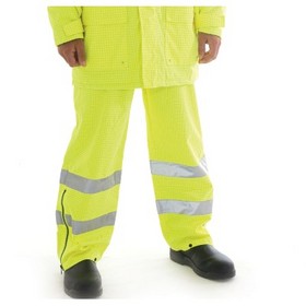 'DNC' HiVis Breathable Anti-Static Pants 3M Reflective Tape