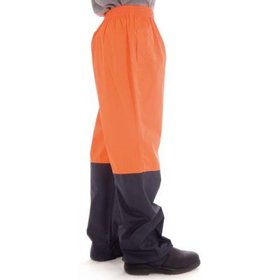 'DNC' HiVis Two Tone Lightweight Rain Pant