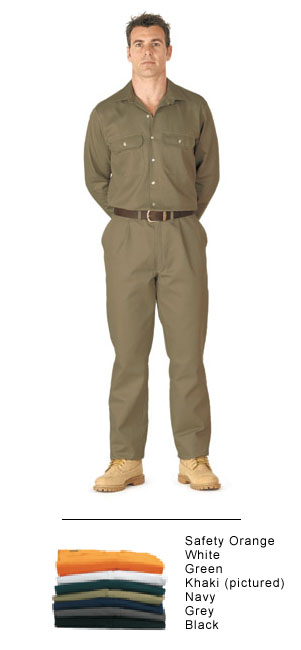 'Yakka' 100% Cotton Drill Trousers