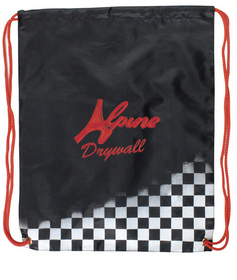 'Grace Collection' Check Print Backsack