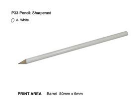 'Promo Gallery' Pencil: Sharpened