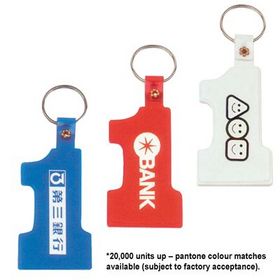 No. 1 Hard PVC Keytag