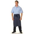 'DNC' P/V Pinstripe � Apron - No Pocket