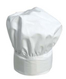 White Adjustable Chef's Hat - Poly/Cotton