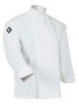 Light Weight White Classic Chef Jacket - Poly/Cotton