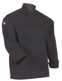 Black Classic Chef Jacket - Poly/Cotton