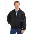 'DNC' Bluey Jacket with Ribbing Collar and Cuffs