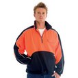 'DNC' HiVis Two Tone � Zip Hi-Neck Panel Windcheater