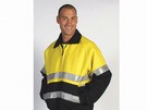 'DNC' HiVis Two Tone Bluey Jacket with 3M reflective Tape