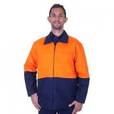 'DNC' HiVis Two Tone Bluey Coat