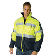 'DNC' HiVis D/N Contrast Bomber Jacket