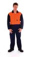 'DNC' Patron Saint Flame Retardant Two Tone Drill Overalls.