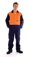 'DNC' HiVis Two Tone Cotton Coverall