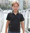 'Bocini' Kids Stitch Feature Essentials Short Sleeve Polo