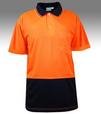 Short Sleeve Hi-Vis Cool and Dry Safety Polo