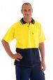 'DNC' HiVis Cool-Breeze Cotton Jersey Polo Shirt with Under Arm Cotton Mesh - S/S
