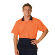 'DNC' HiVis Two Tone Food Polo - S/S