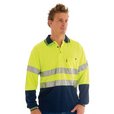 'DNC' HiVis D/N Cool Breathe Long Sleeve Polo Shirt with 3M 8906 R/Tape