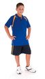 'DNC' Kids Poly/Cotton Contrast Raglan Panel Polo