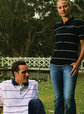 'Gear For Life' Ladies Pencil Stripe Polo