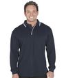 'JB' Mens Long Sleeve Contrast Polo